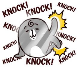 Shiruki The round seal sticker #12939491