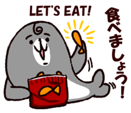 Shiruki The round seal sticker #12939493