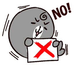 Shiruki The round seal sticker #12939497