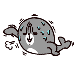 Shiruki The round seal sticker #12939509