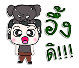 Hello! My name is Akio.^___^ sticker #12939757