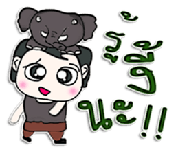 Hello! My name is Akio.^___^ sticker #12939771