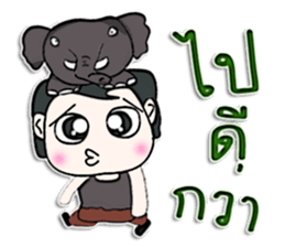 Hello! My name is Akio.^___^ sticker #12939773