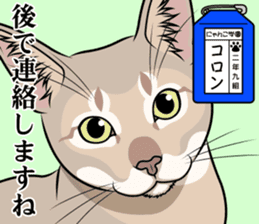 Nyanko school(PART2) sticker #12939892