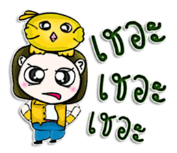 Hello! My name is Makoto. I love bird.^^ sticker #12941138