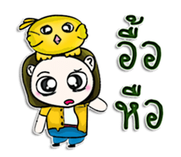 Hello! My name is Makoto. I love bird.^^ sticker #12941160