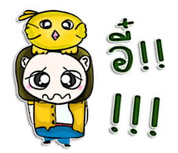 Hello! My name is Makoto. I love bird.^^ sticker #12941164