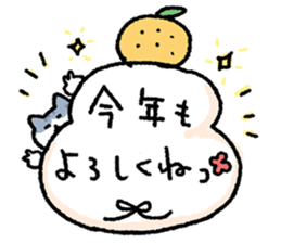 It is a sticker of cat type B{ 3 } sticker #12941336