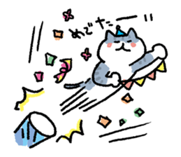 It is a sticker of cat type B{ 3 } sticker #12941349