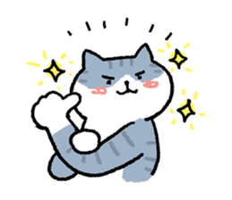 It is a sticker of cat type B{ 3 } sticker #12941358