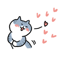 It is a sticker of cat type B{ 3 } sticker #12941360