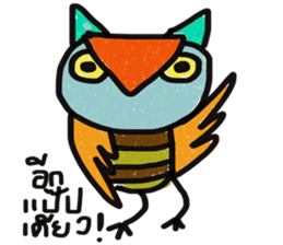 Owl Hook sticker #12941609