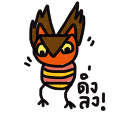 Owl Hook sticker #12941622