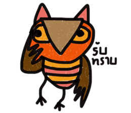 Owl Hook sticker #12941630