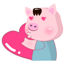 Pompam & Pookpik PigLover sticker #12942823