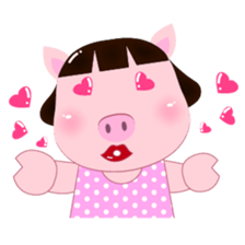 Pompam & Pookpik PigLover sticker #12942830