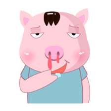 Pompam & Pookpik PigLover sticker #12942841