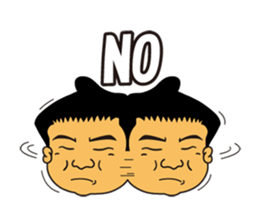 Japanese somo wrestler's sticer sticker #12942967