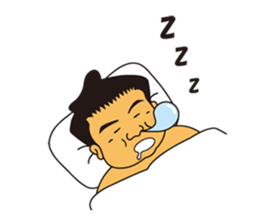 Japanese somo wrestler's sticer sticker #12942969