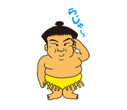 Japanese somo wrestler's sticer sticker #12942971