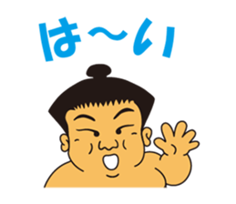 Japanese somo wrestler's sticer sticker #12942979