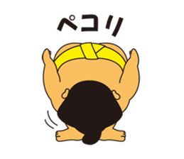 Japanese somo wrestler's sticer sticker #12942985
