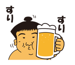 Japanese somo wrestler's sticer sticker #12942986