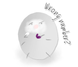 Fresh flea sticker #12943222