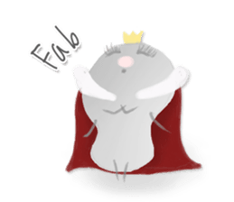 Fresh flea sticker #12943223