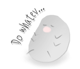 Fresh flea sticker #12943228