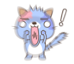 Ice cream Cat & Sea lion sticker #12943444