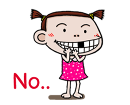 Champoo dancing gril sticker #12943467