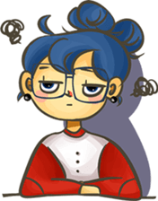 Birdy Day2 - girl&boy sticker #12943700