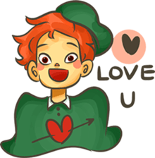 Birdy Day2 - girl&boy sticker #12943705