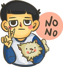 Birdy Day2 - girl&boy sticker #12943706