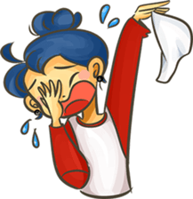 Birdy Day2 - girl&boy sticker #12943715