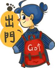 Birdy Day2 - girl&boy sticker #12943723