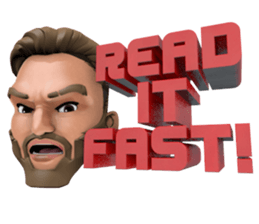 HIPSTER MAN Head2 sticker #12943741