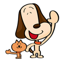 Faithful dog cookies 2 sticker #12943998