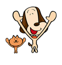 Faithful dog cookies 2 sticker #12943999