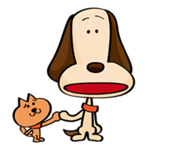 Faithful dog cookies 2 sticker #12944008