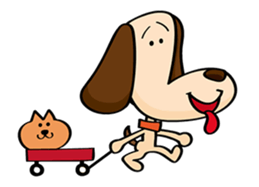 Faithful dog cookies 2 sticker #12944010