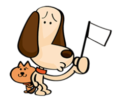 Faithful dog cookies 2 sticker #12944012