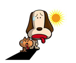 Faithful dog cookies 2 sticker #12944014