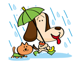 Faithful dog cookies 2 sticker #12944015