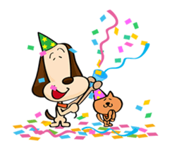 Faithful dog cookies 2 sticker #12944017