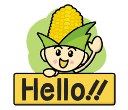 Young Corn sticker #12944142