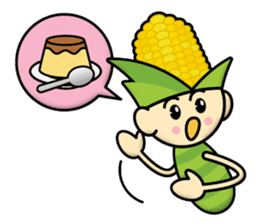 Young Corn sticker #12944147