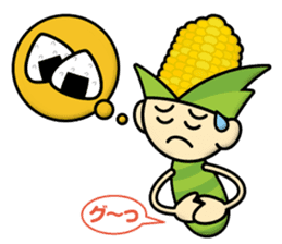 Young Corn sticker #12944148