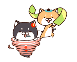 Dog Samurai Animated sticker #12944839